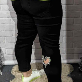 JEANSY SERDUSZKO CZARNE