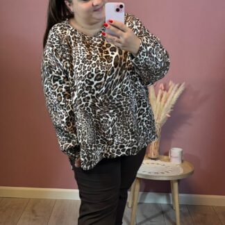 BLUZA W PANTERKĘ