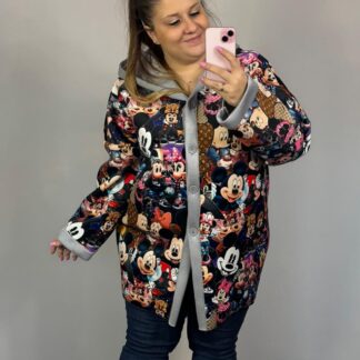 PŁASZCZ MIKI CZARNY