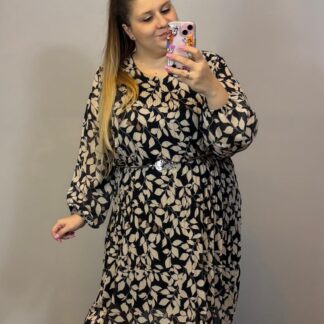 SUKIENKA PLISOWANA BEŻE