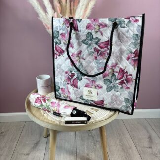TORBA ZAKUPOWA MONNARI KWIATY2