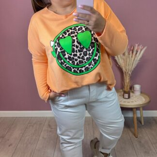 BLUZA BUŹKA - BRZOSKWINIA