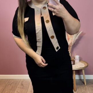 SUKIENKA Z NARZUTKĄ PRĄŻEK